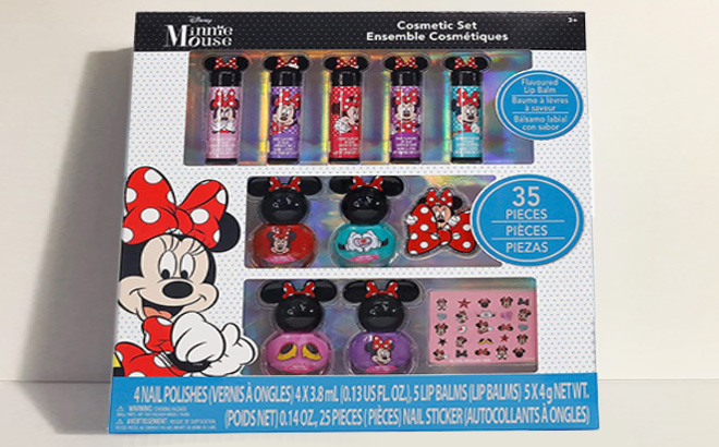 Disney Minnie Mouse Cosmetic Set 11.99 Shipped