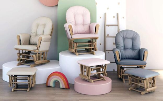 <div>Nursery Glider Chair & Ottoman $159 Shipped</div>