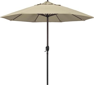 California Umbrella 9′ Round Aluminum Market Umbrella $149.99