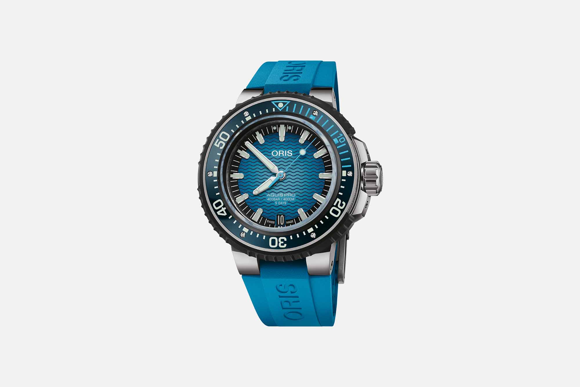 Oris Goes Deeper than Ever with the All New AquisPro 4000m