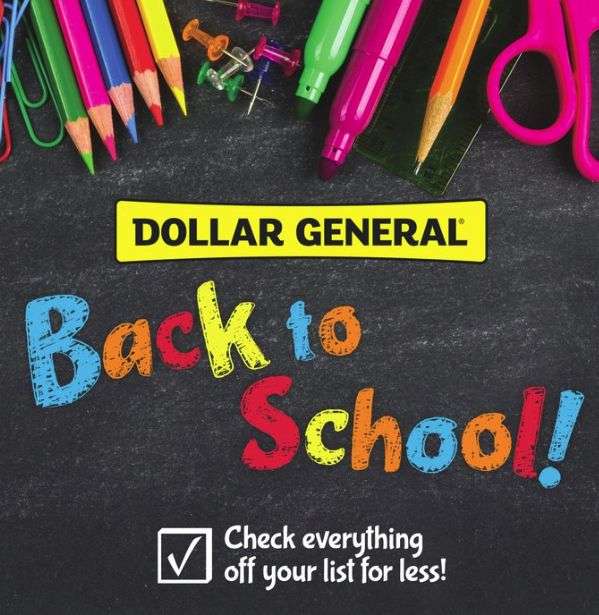 The Best Dollar General Back to School Deals 2023!
