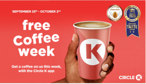 Circle K Canada FREE Coffee Week