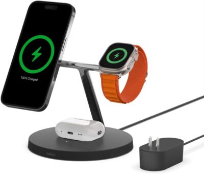 Belkin MagSafe 3-in-1 Wireless Charging Stand Only $121.02