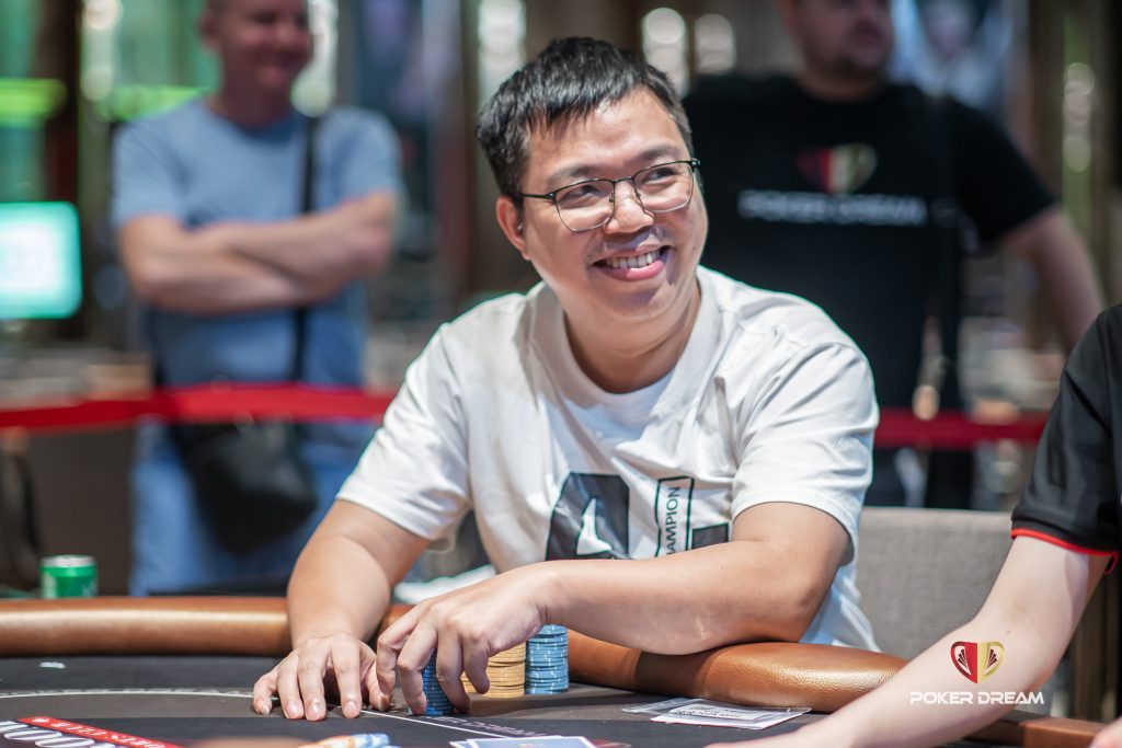 Poker Dream 7 Vietnam: Opener draws 298 entries, Pham Bao leads 38 players into Day 2