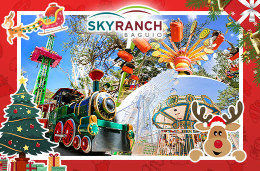 Christmas Sale: Sky Ranch Baguio Ride-All-You-Can Day Pass – 11 Attractions