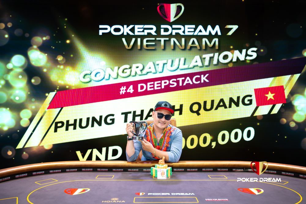 Poker Dream 7 Vietnam: Phung Thanh Quang rocks the Deepstack; Yee Siew Key wins Short Deck Ante Only Turbo