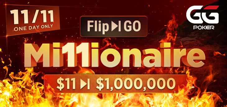 <div>GGPoker Flip & Go Millionaire Returns with Mega Million Dollar Prize</div>