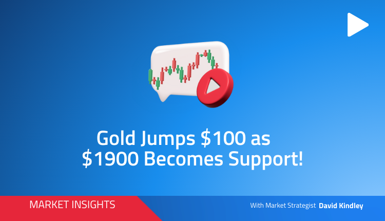 Gold Breaks $1900 as Oil Pushes for $100