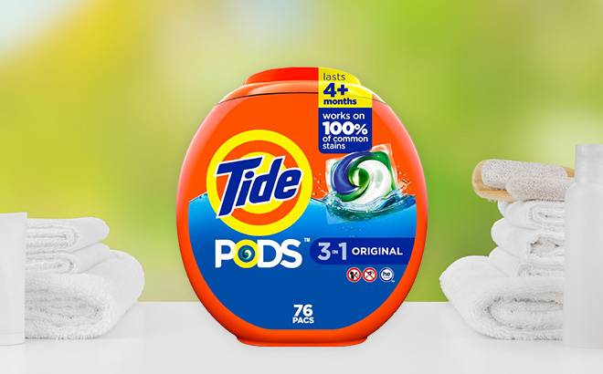 Tide Pods 76-Count for $14.94 Shipped