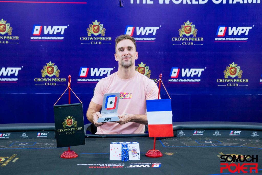 Anthony Cierco captures first Asia trophy and Prime Championship Package at WPT Vietnam Opener