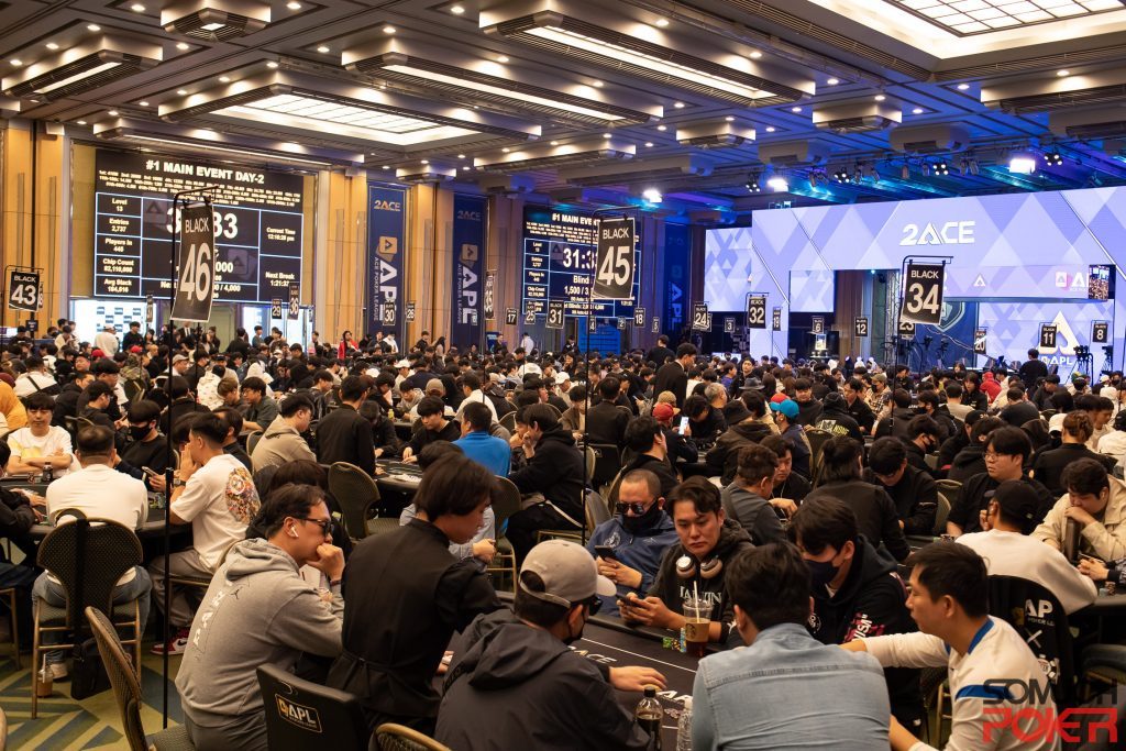 Ace Poker League Seoul: From 2,737 entries down to the final 56 players! Kim Kee Yong leads the race; SHR draws 209 entries