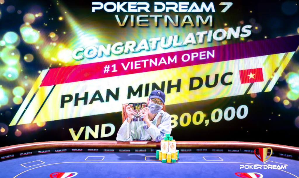 Poker Dream 7 Vietnam: Phan Minh Duc wins Vietnam Open