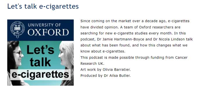 “Let’s Talk E-cigarettes” Podcast – New September 2023 Episode!