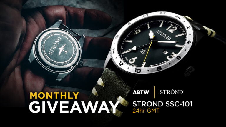 aBlogtoWatch Strond SSC-101 24H GMT Giveaway Winner Announced; Enter Now To Win In Our Vasco Giveaway