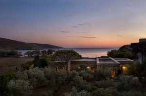 Greek island villa with vineyard on sale for €3.5m