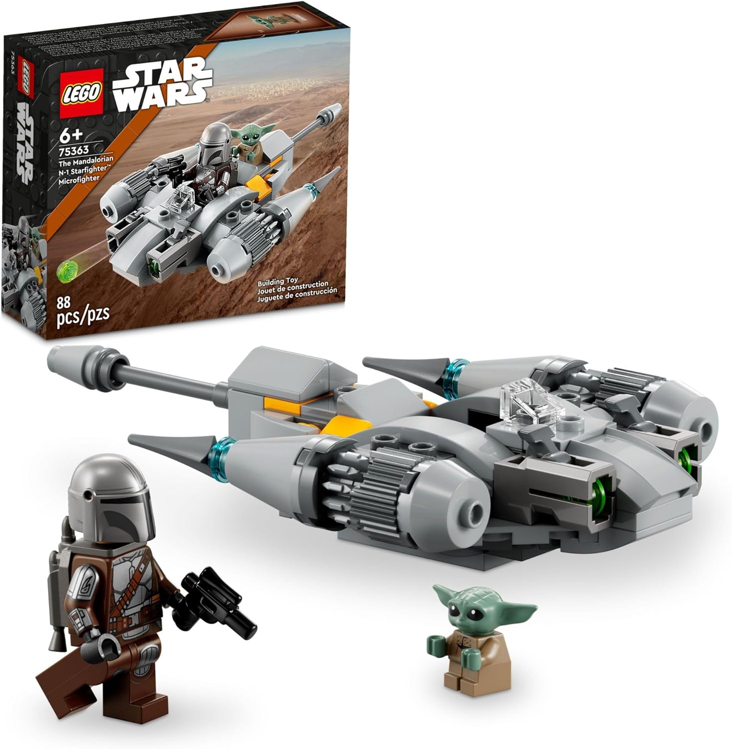 LEGO Star Wars The Mandalorian’s N-1 Starfighter Microfighter Set – Only $11.19!