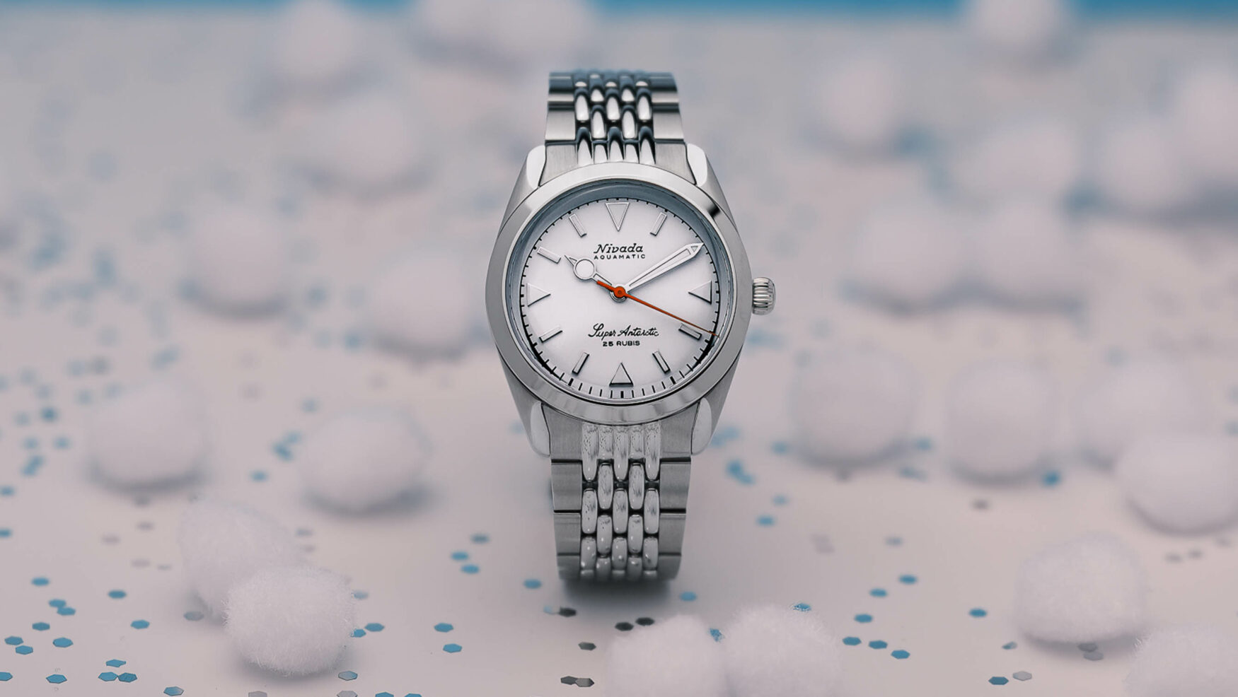 Go exploring with The Ace x Nivada Grenchen Super Antarctic Polar
