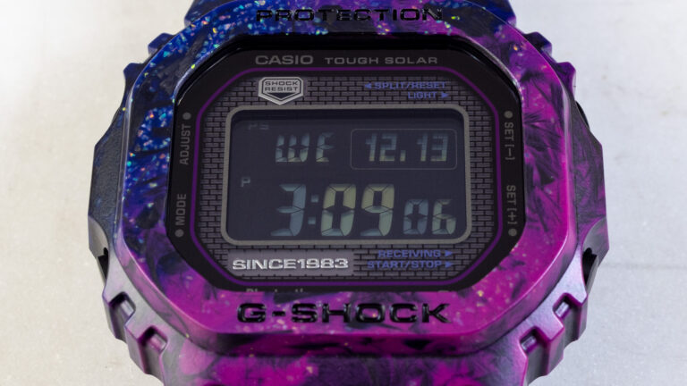 Hands-On: Casio G-Shock GCWB5000 Carbon Edition Watch Weighs Only 65 Grams