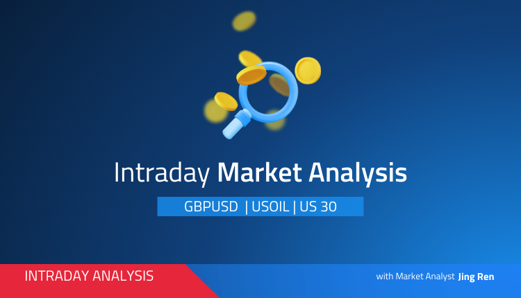 Intraday Analysis – Dow Jones may face correction