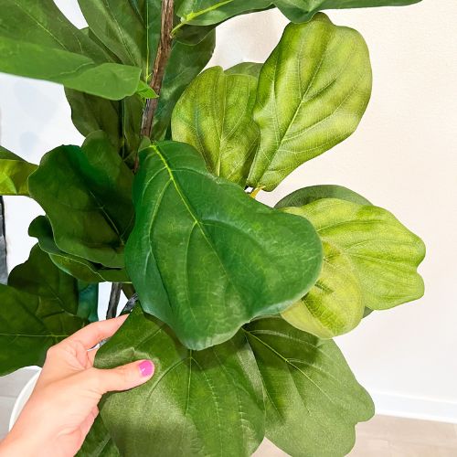 Faux Plants on Sale | This Gorgeous Faux Fiddle Leaf Tree is ONLY $28.98!!