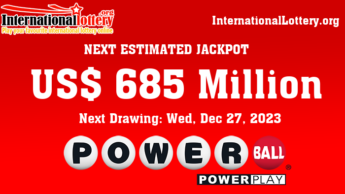 Powerball results for Dec. 25, 2023: Powerball jackpot hits $685 million