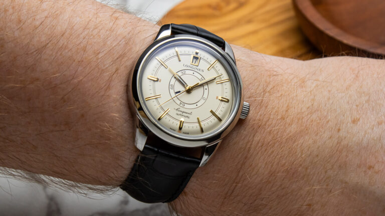 Hands-On Debut: Longines Heritage Conquest Central Power Reserve Watch