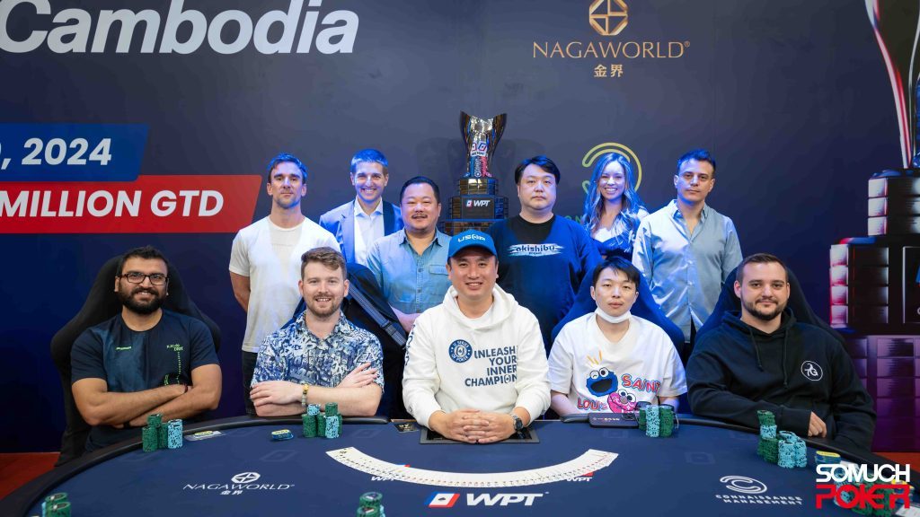 Final 9 players of WPT Cambodia Championship