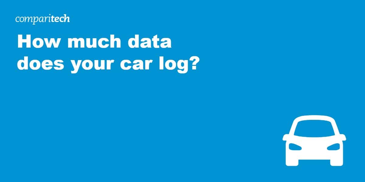 How much data does your car log?