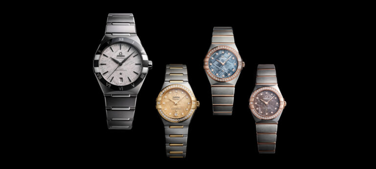 New Release: Omega Constellation Meteorite Dial Watches