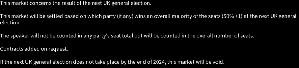 Beware the Bookie rules before betting on a GE2024 overall majority