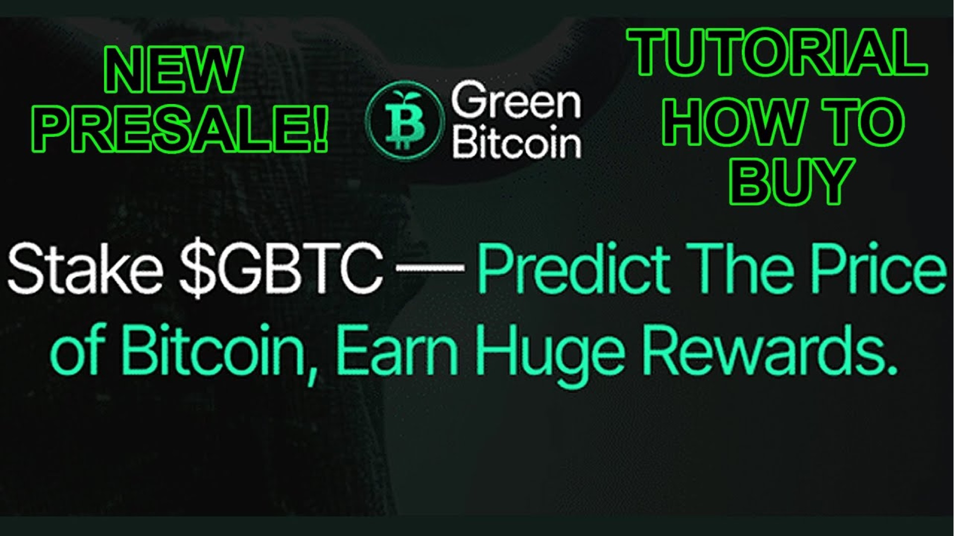 How To Buy Green Bitcoin On Presale – Alessandro De Crypto Video Review