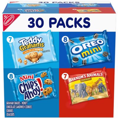 Nabisco Team Favorites Variety Pack, 30 Snack Packs Only $7.97