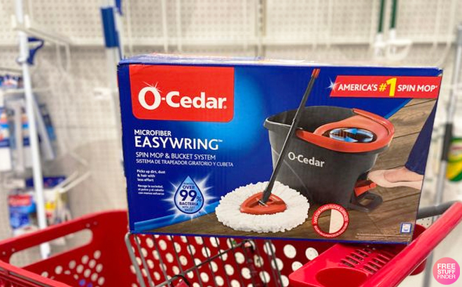 O-Cedar Spin Mop with Bucket $34 Shipped at Amazon!