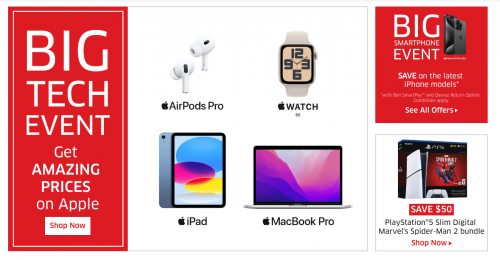 The Source Canada Big Tech Event Sale: Enjoy Amazing Prices on Apple Offers