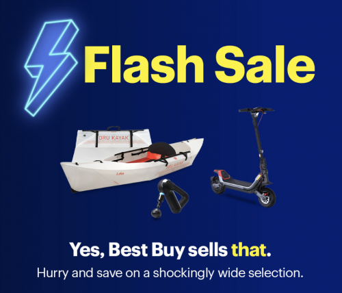 Best Buy Canada Flash Sale: Today, Great Savings on E-Bikes, Luggage, Outdoor Essentials, and More