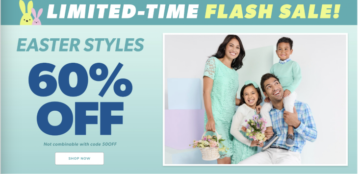 <div>The Children’s Place & Gymboree Canada Easter Sale: 50% off Almost Everything with Promo Code + 60% off Easter Styles</div>