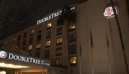 Las Vegas Hotel Fire Forces Guests to Evacuate From Double Tree