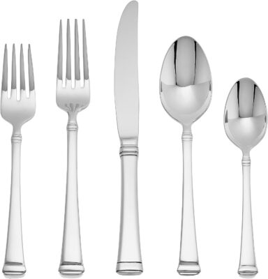 Mikasa Harmony 45-Piece 18/10 Stainless Steel Flatware Set Only $70.69