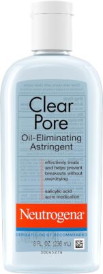 Neutrogena Clear Pore Oil-Eliminating Astringent, 8 fl. Oz (Pack of 6) Only $16.74