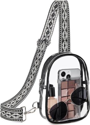 Telena Clear Stadium Approved Crossbody Bag Only $9.99