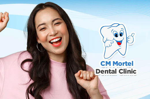 Laser Teeth Whitening at CM Mortel Dental Clinic in QC & Caloocan