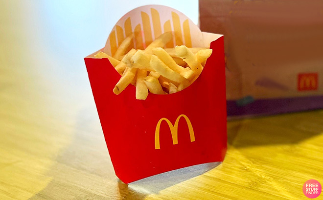 FREE McDonald’s French Fries Every Friday!