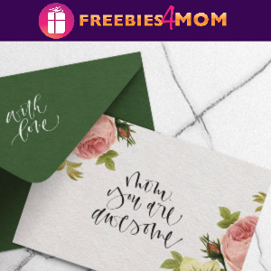 💐Free Mother’s Day Printable: “Mom You Are Awesome” Card