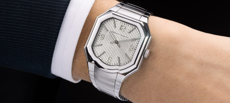 New Release: Gerald Charles Masterlink Watch Has Maestro Case With Integrated Bracelet