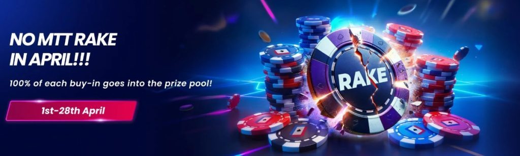 WPT Global Launches Rake Free Online MTT Promotion in April 2024