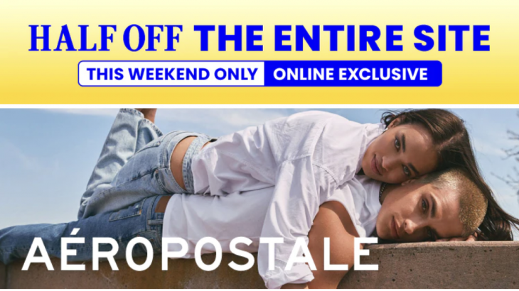 Bluenotes and Aeropostale Canada Sale: Save 50% on Everything