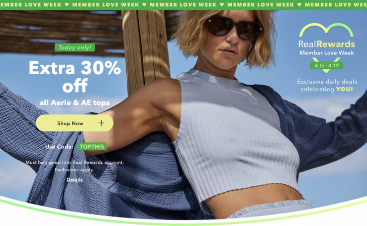 American Eagle & Aerie Canada Sale: Save an Extra 30% off All Jeans Today Only + More