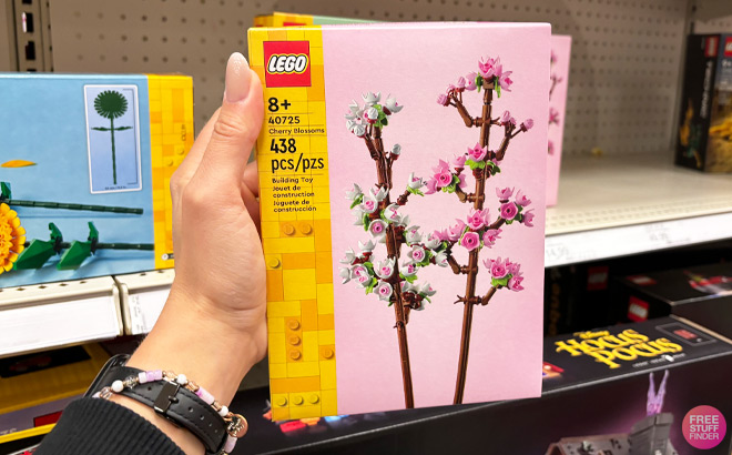 LEGO Cherry Blossoms, Daffodils, Lotus Sets Just $11.99!
