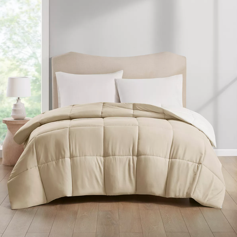 Any-size Home Design down alternative comforters for $20