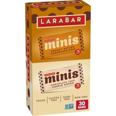 LÄRABAR Chocolate Mini Bars Variety Pack, 30 ct Only $10.06